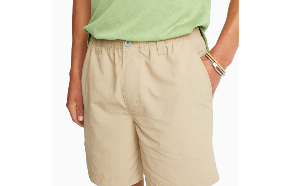 Mens Cast Off Short 7" Inseam-Sandstone Khaki