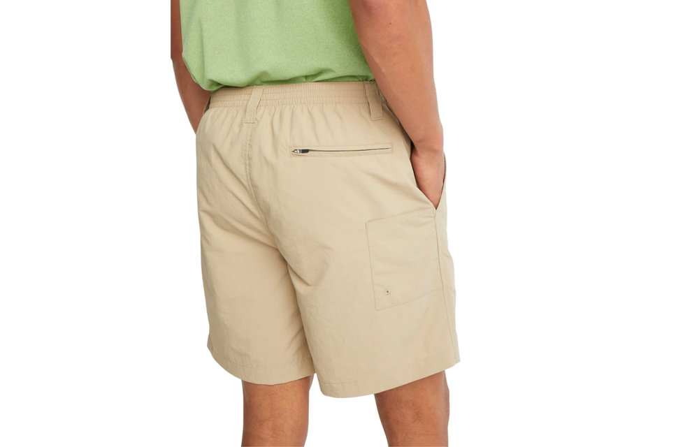 Mens Cast Off Short 7" Inseam-Sandstone Khaki