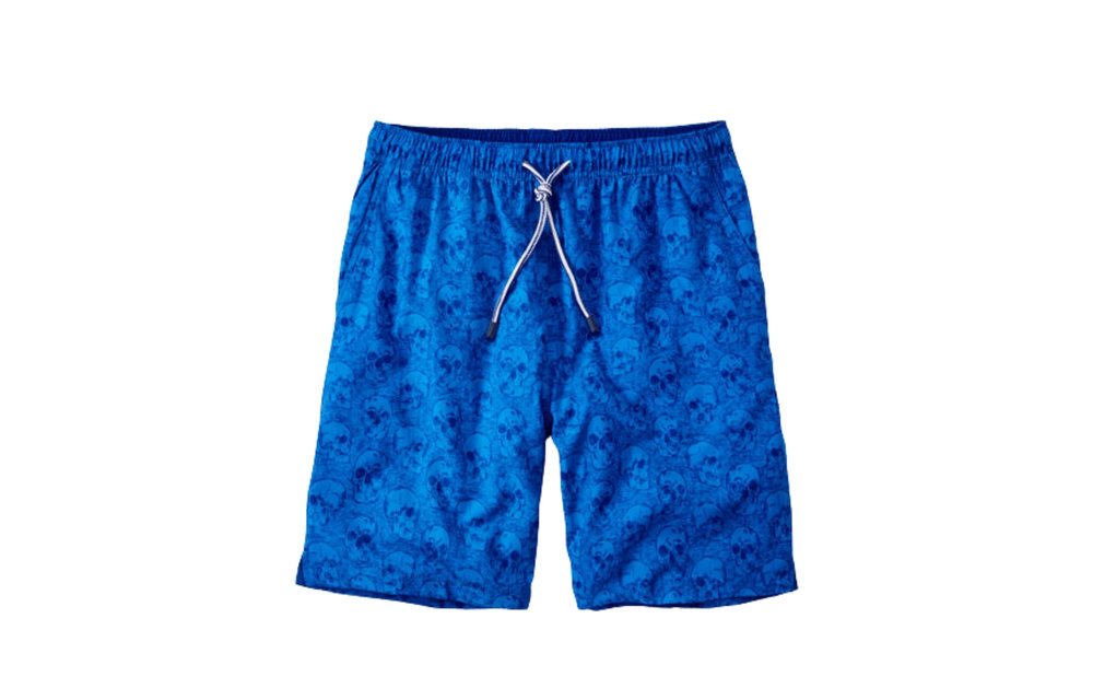 Skipper Skulls Swim Trunk MS21P15 Blue River