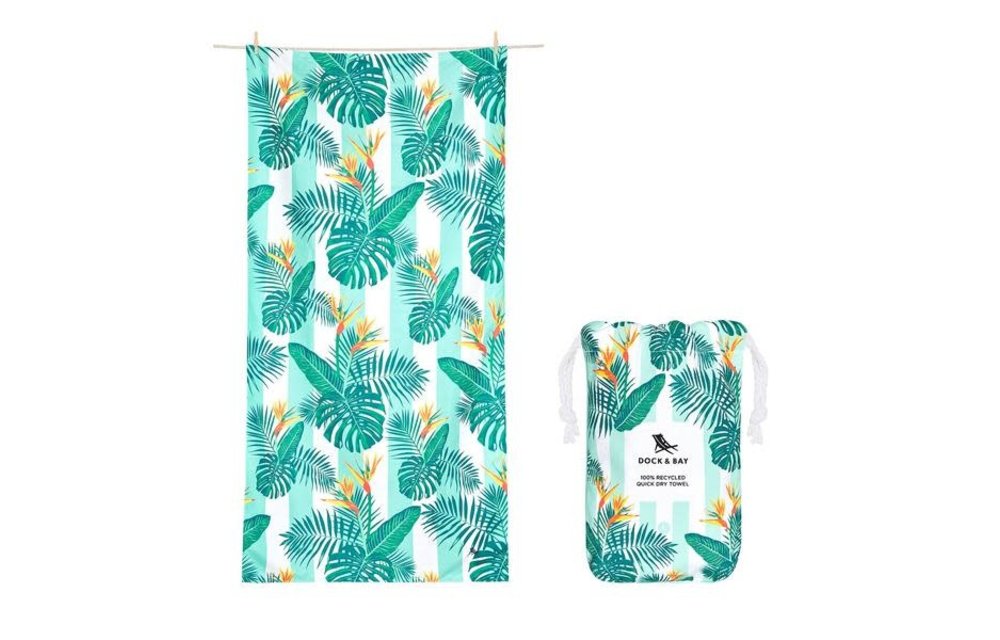 Quick Dry Towels - Patterned - Large (63x35") / Perfect Paradise