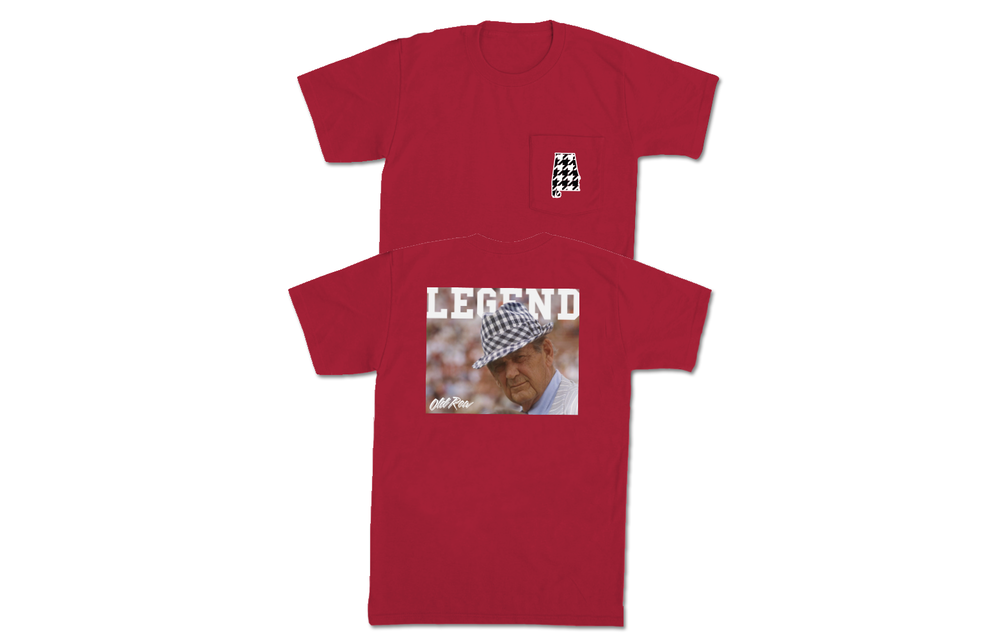 The Houndstooth Short Sleeve T-Shirt-Red