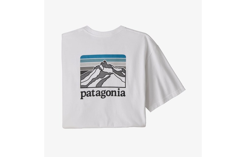 Line Logo Ridge Pocket Responsibili-Tee-White 38511