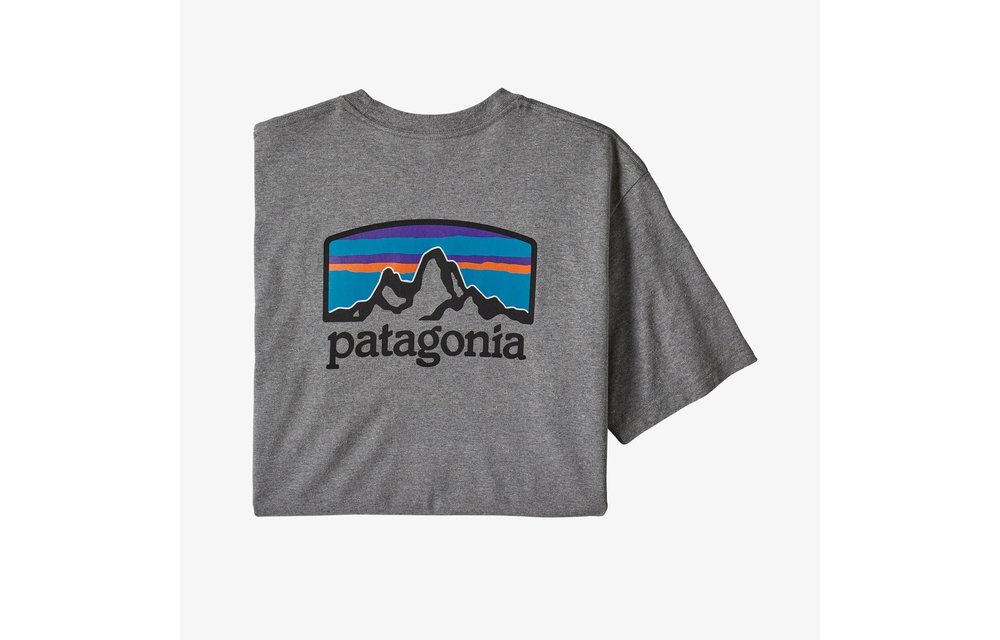 Fitz Roy Horizons Responsibili-Tee-Gravel Heather