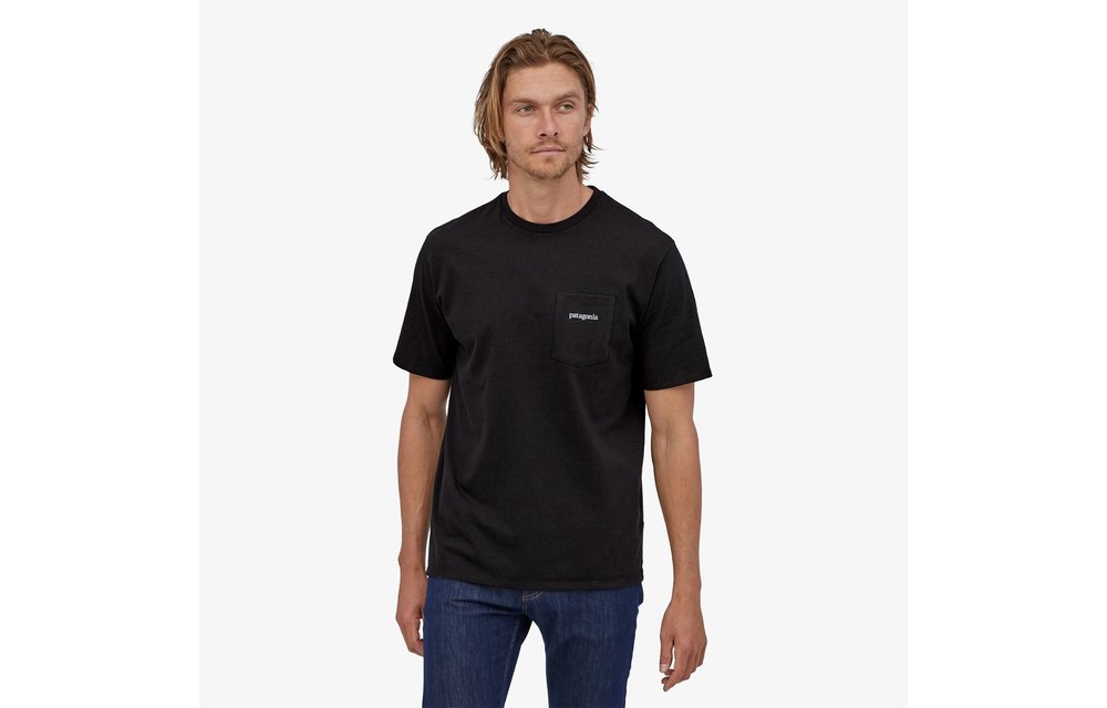 Line Logo Ridge Pocket Responsibili-Tee-Black 38511