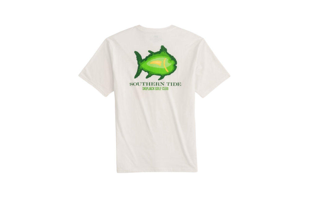 Skipjack Golf Club Short Sleeve T-Shirt-White