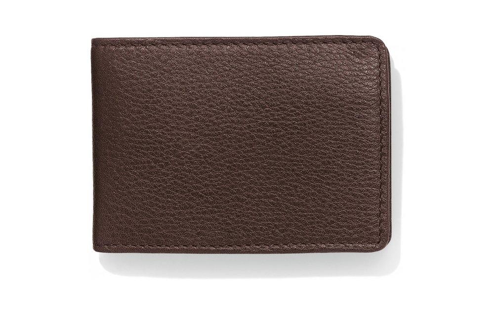Jefferson Slim Billfold Wallet E70238 Espresso