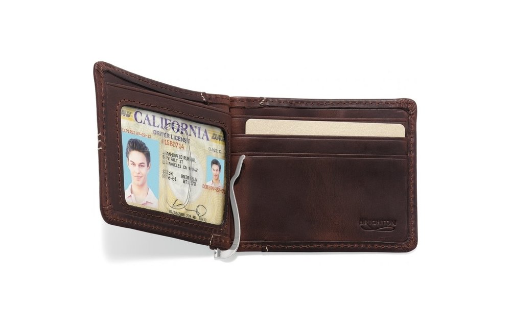 Spokane Freshwater Money Clip E70155 Brown