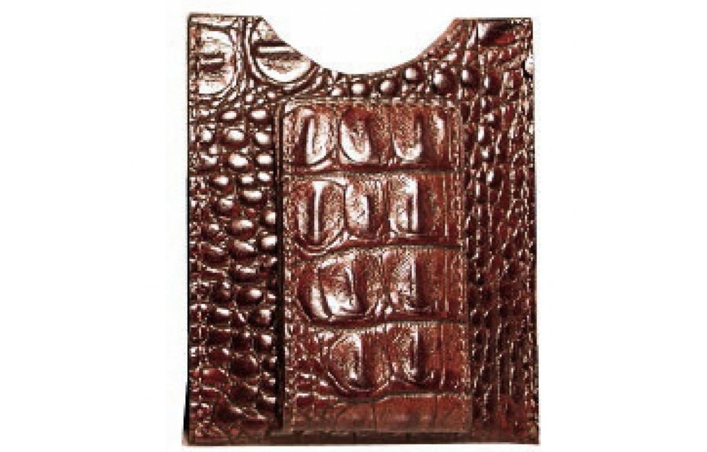 Kansas Hornback Money Clip E70068 Brown
