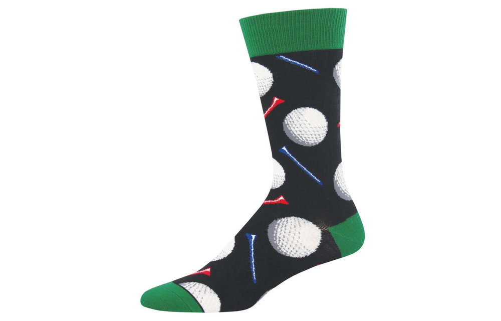 TEE IT UP Socks- BLACK