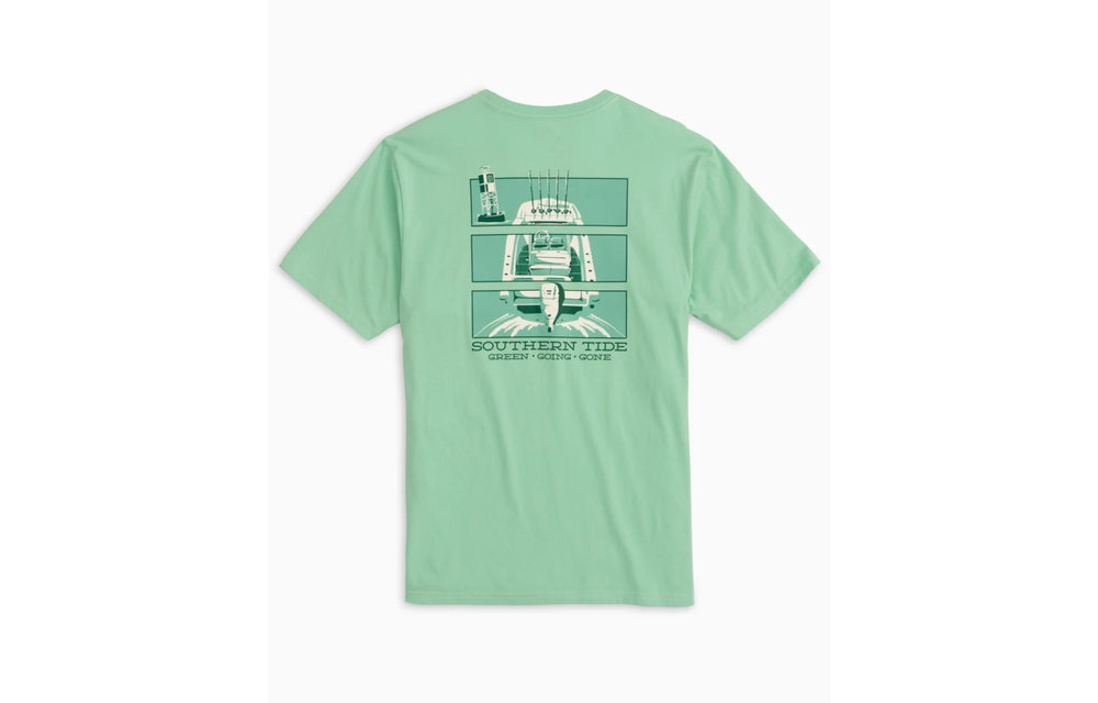 Green Going Gone Short Sleeve T-Shirt-Garden Grove Green