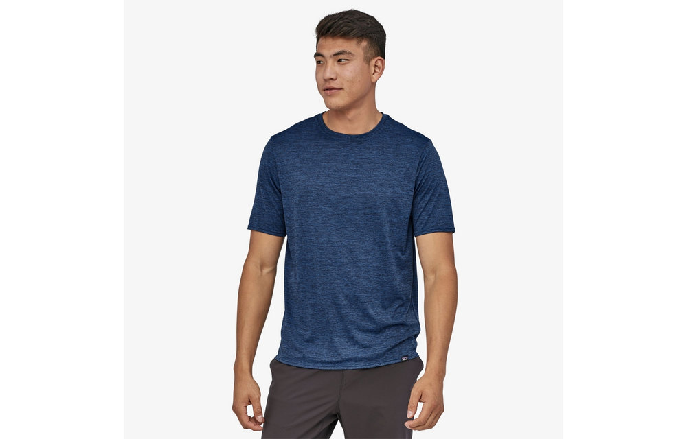 Cap Cool Daily Short Sleeve Shirt-VXNX-Viking Blue/Navy Blue