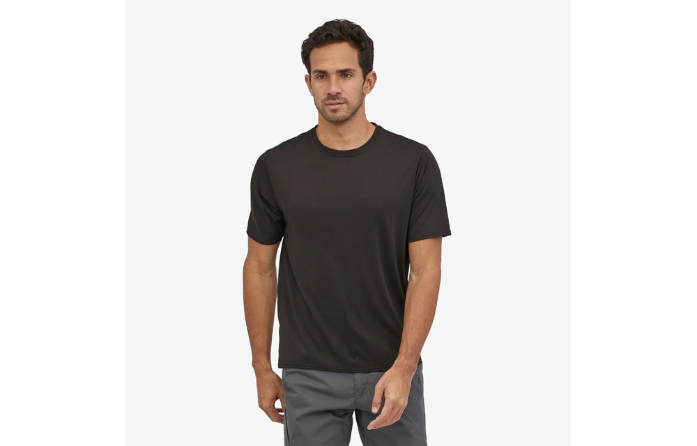 Cap Cool Daily Short Sleeve Shirt-Black