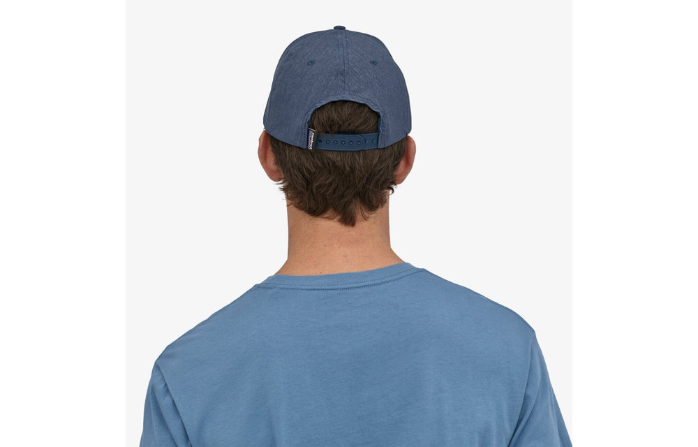 P-6 Logo Channel Watcher Cap- Stone Blue