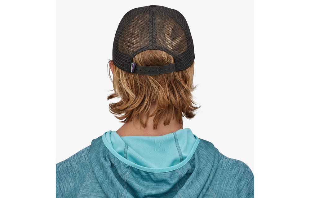 Fitz Roy Trout Trucker Hat-Black