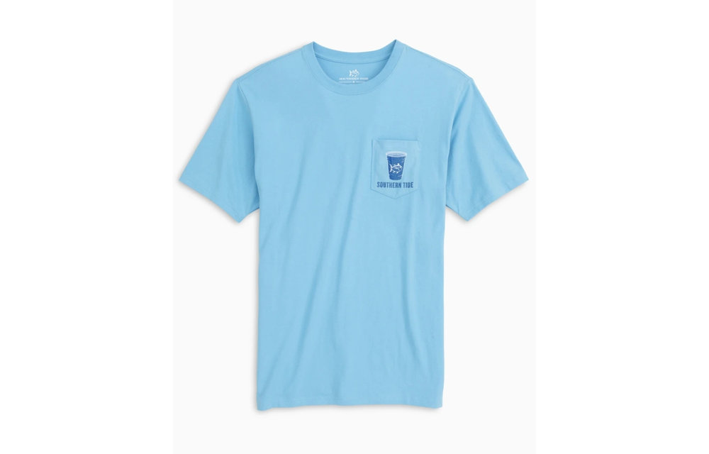 All American Light Lager Short Sleeve T-Shirt- Ocean Channel