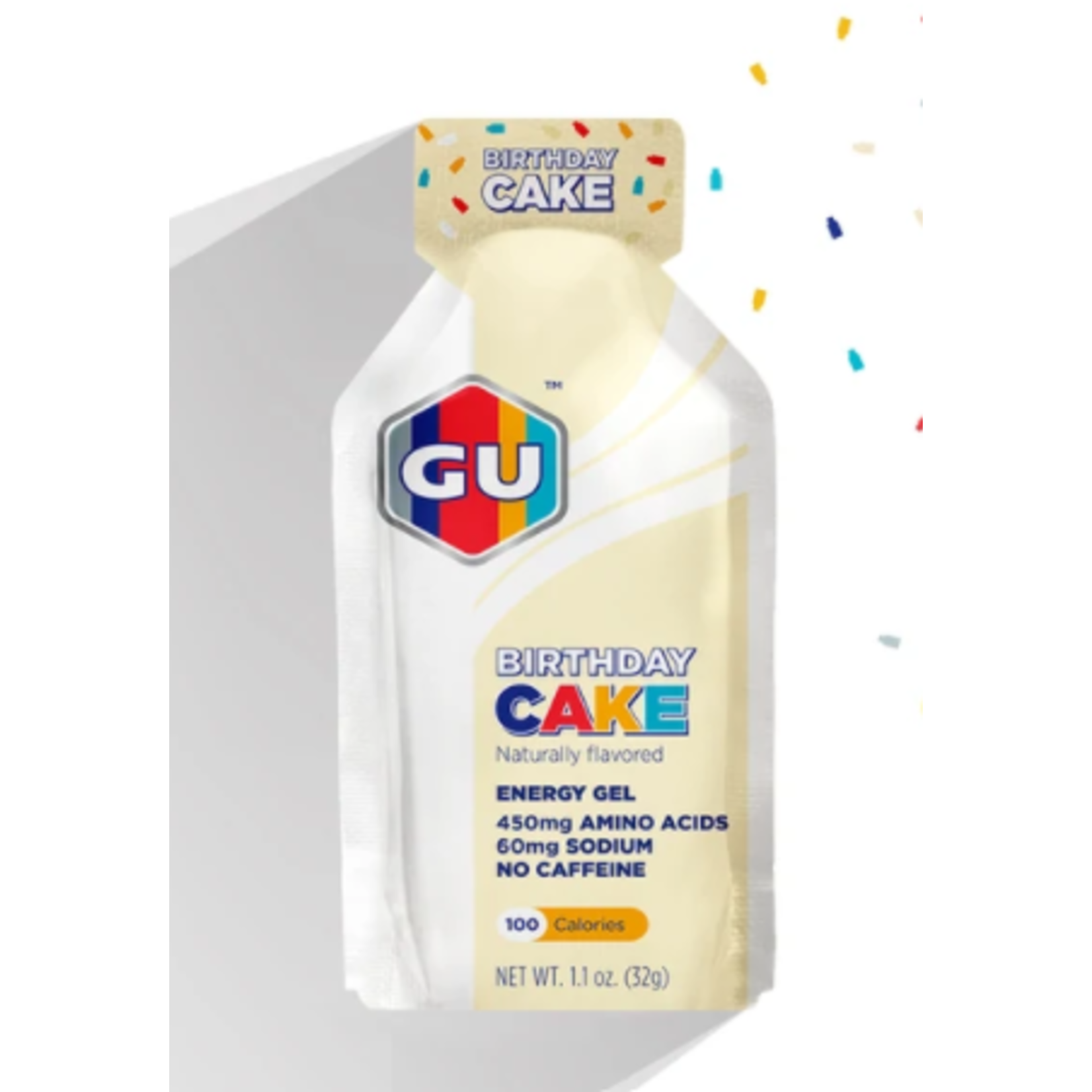 GU ENERGY GEL -Birthday Cake - Wolff-Wear