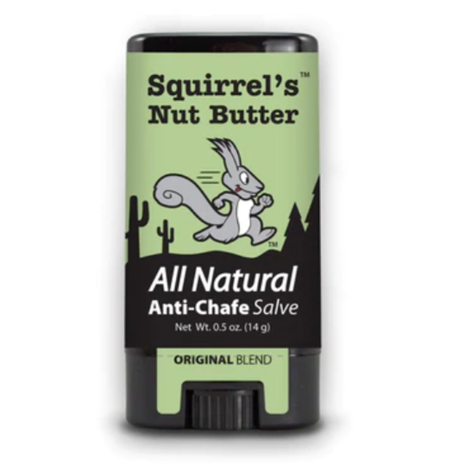 Squirrel's Nut Butter Natural Anti-Chafe Salve 0.5oz Stick
