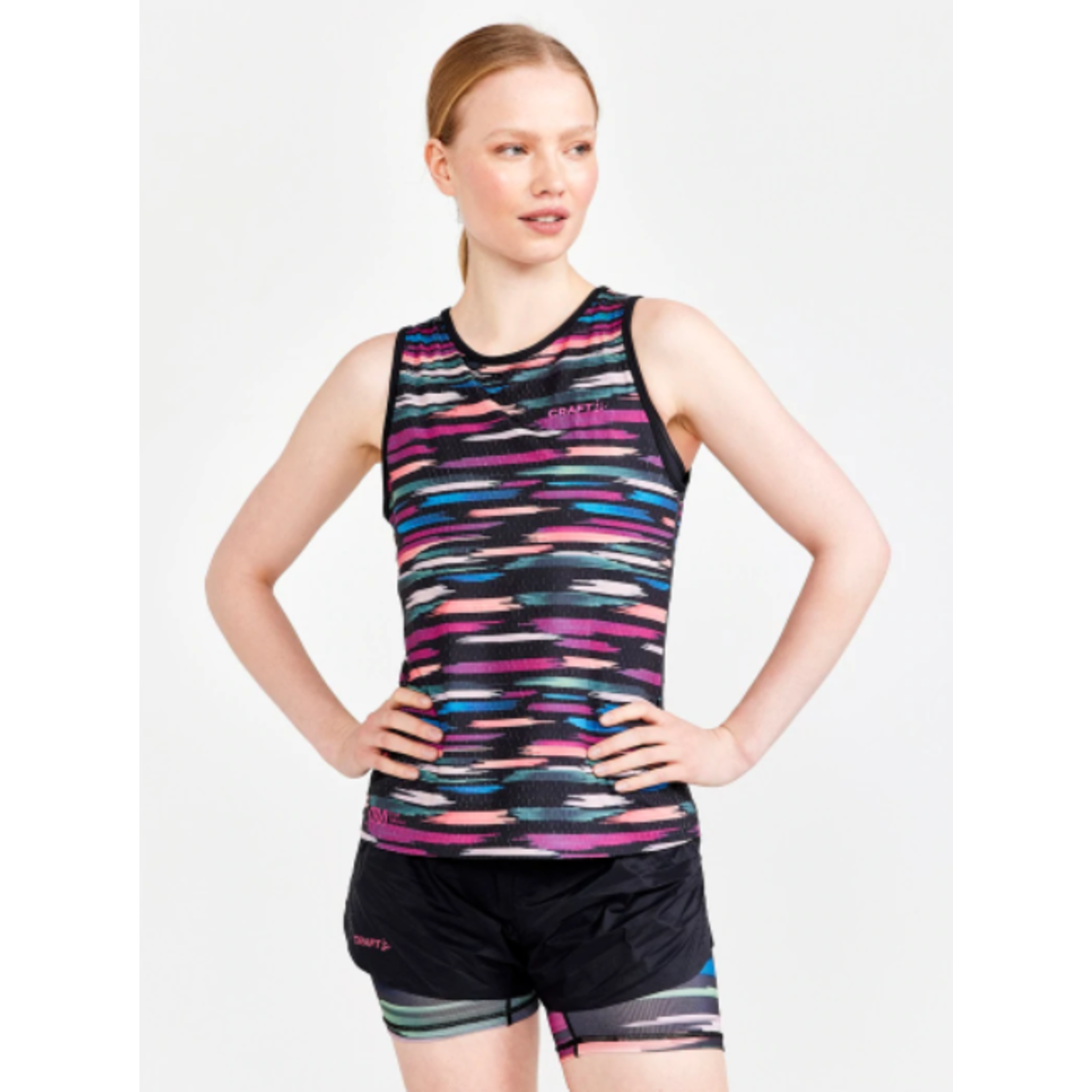 Craft CMT Distance Warp Mesh Singlet W