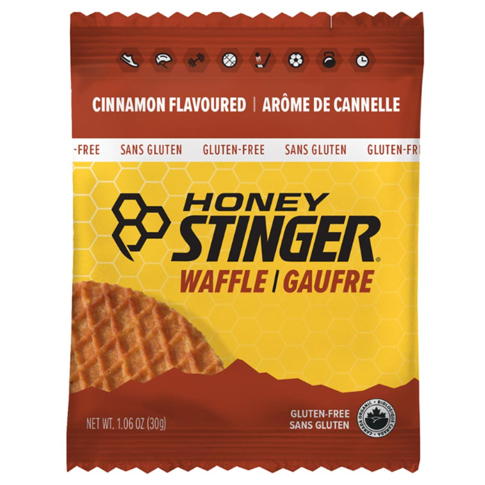 Honey Stinger, Waffles, Box of 12 x34g
