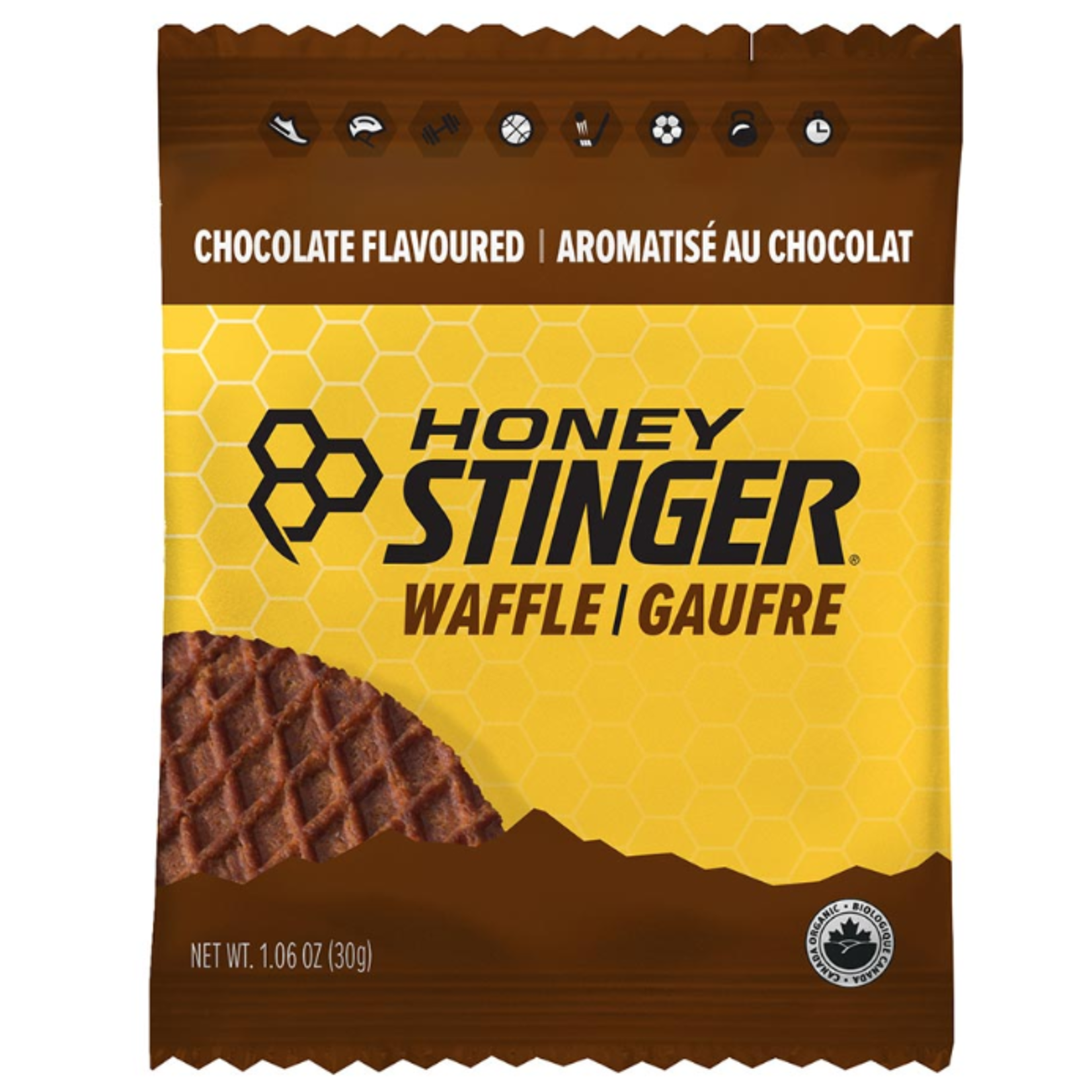 Honey Stinger, Waffles, Box of 12 x34g