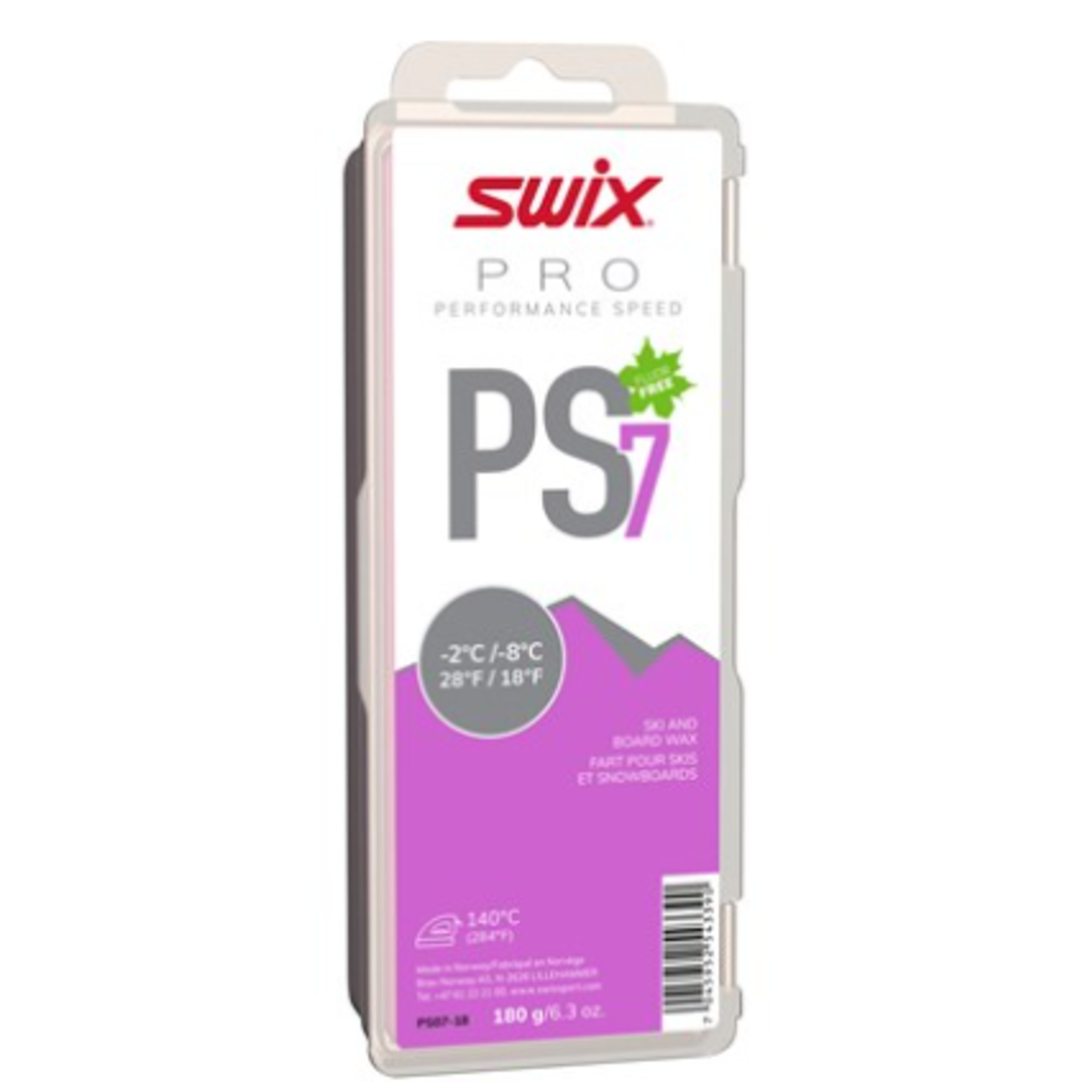 Swix PS7 Violet, -2°C/-8°C, 180g