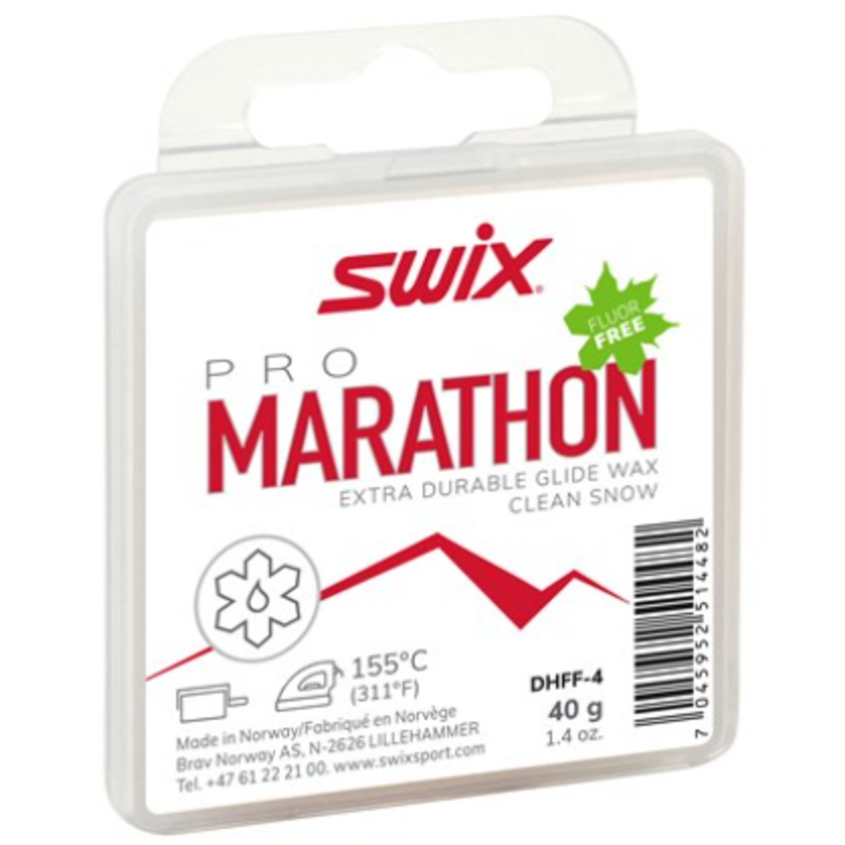 Swix Swix Marathon White, 40g