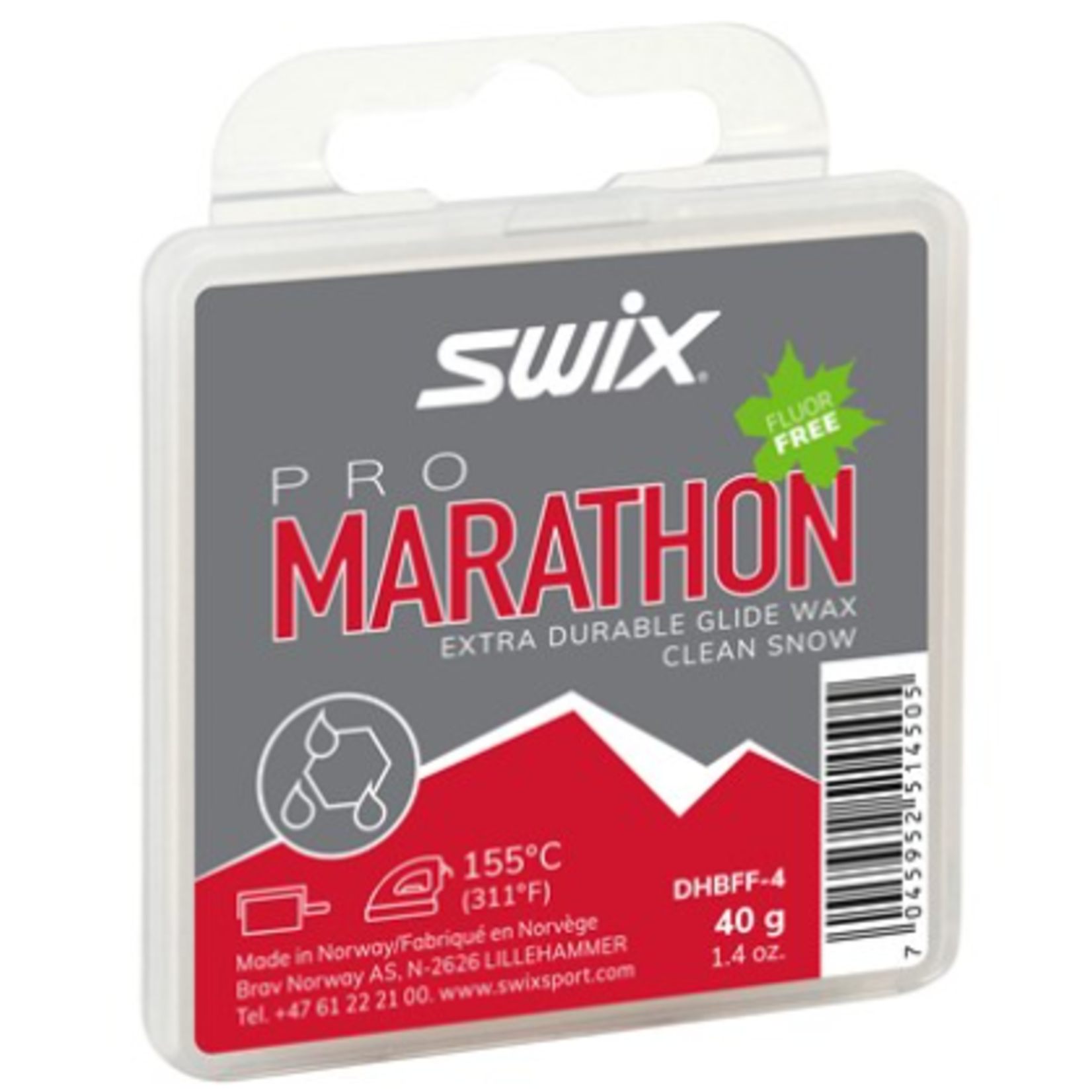 Swix Swix Marathon Black, 40g