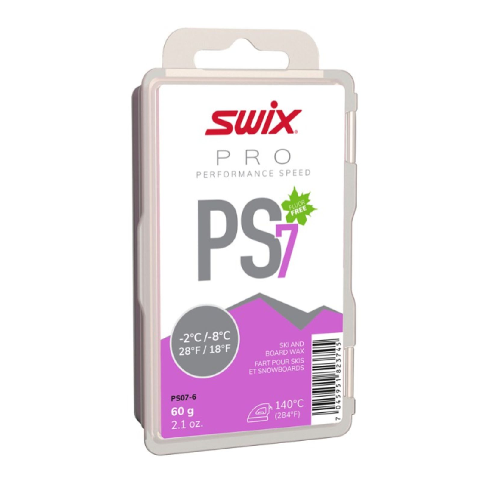 Swix PS7 Violet, -2°C/-8°C, 60g