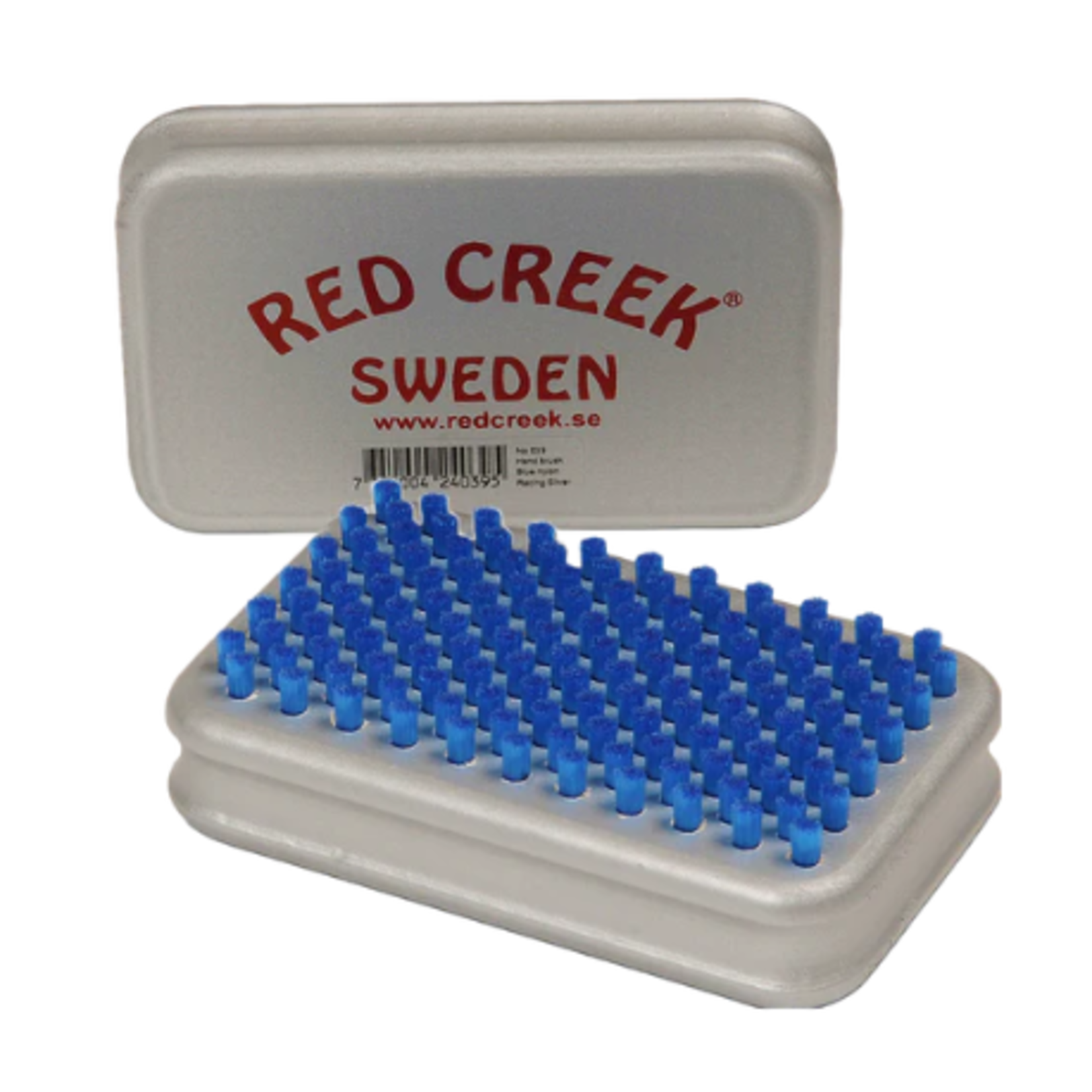 Red Creek Blue 6mm Nylon Racing Silver Hand Brush