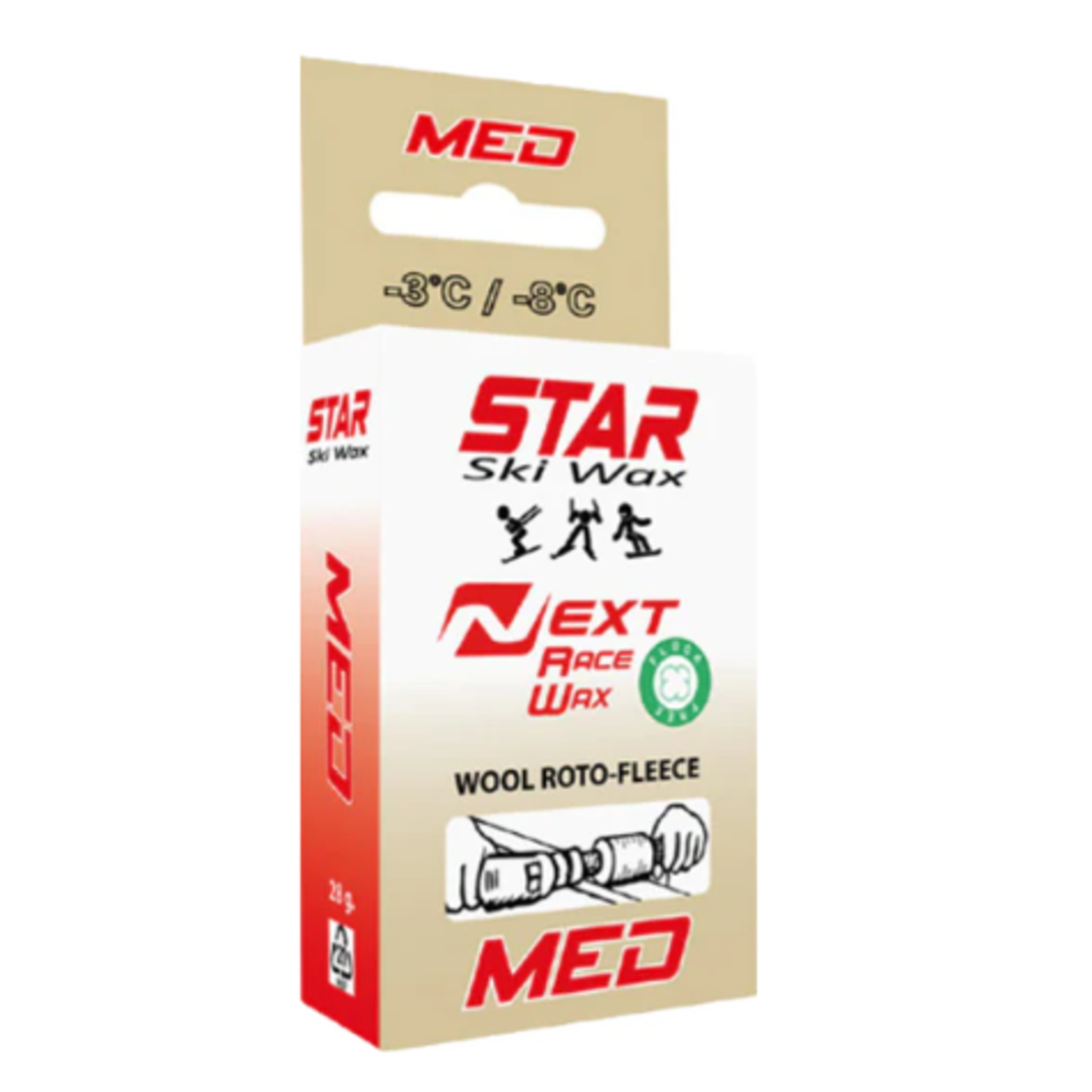 Star Star Next Race Med Fluoro-Free Racing Block 20g