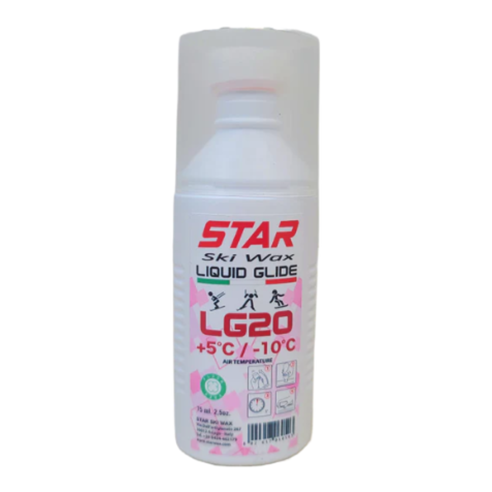 Star Star LG20 Warm Liquid Glide Wax Sponge Applicator 75mL (5C/-10C)