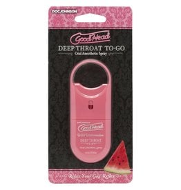 Doc Johnson GoodHead Deep Throat To-Go (Wild Watermelon)