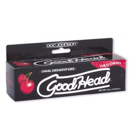 Doc Johnson GoodHead Oral Delight Gel - Wild Cherry (4 oz)