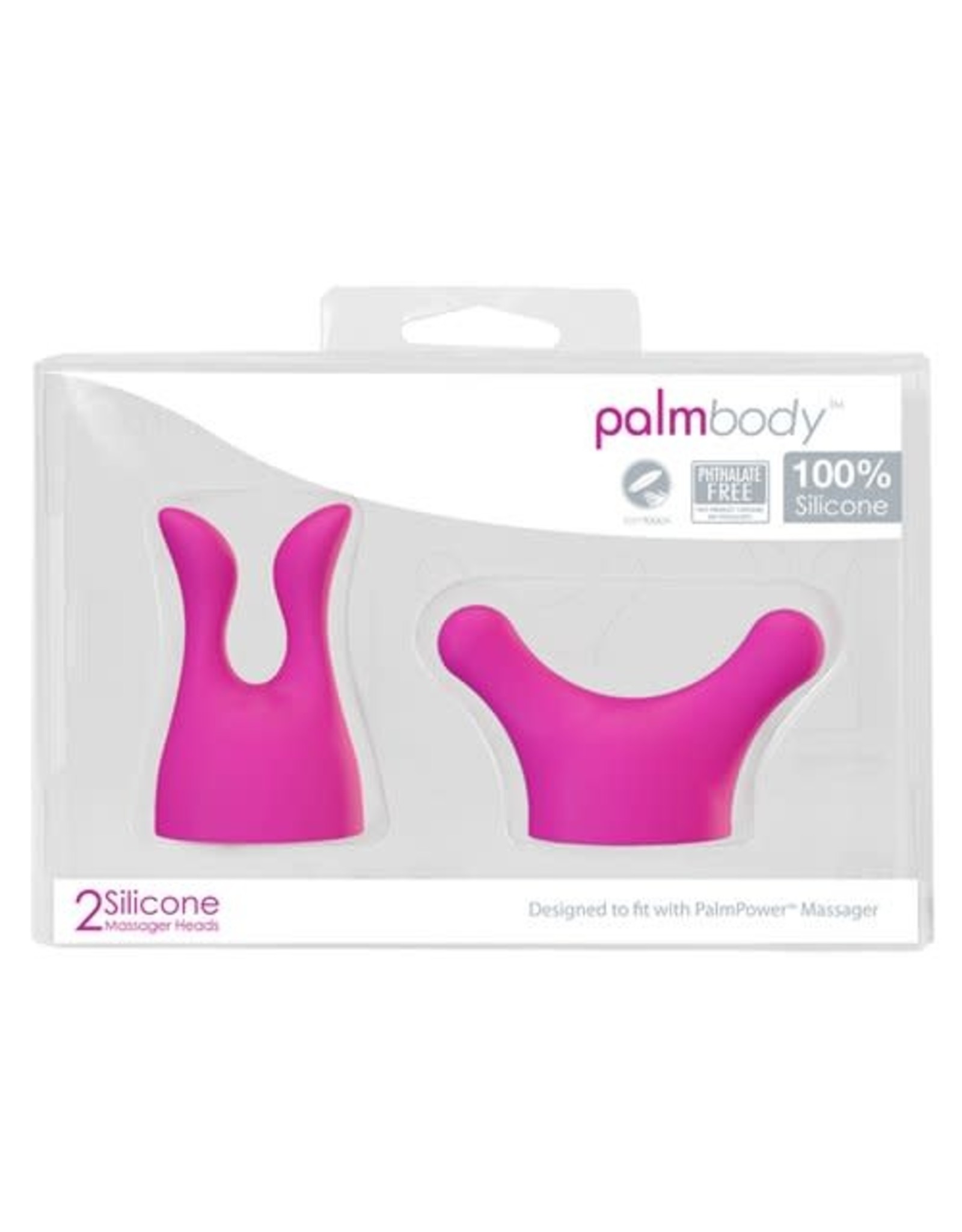 Palm Power Palm Power Palm Body 2 Silicone Massager Heads