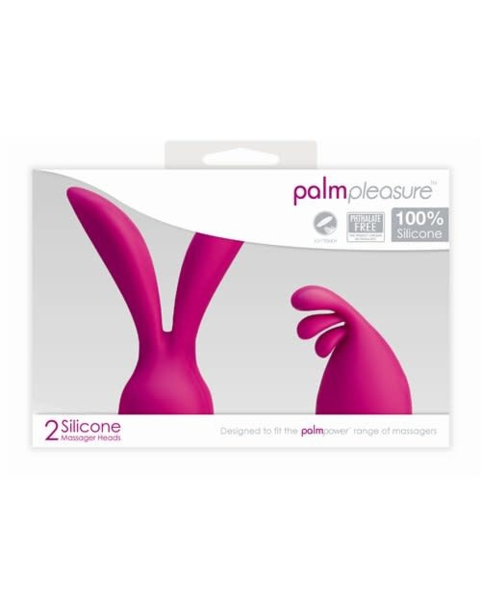 Palm Power Palm Power Palm Pleasure 2 Silicone Massager Heads