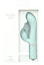 Pillow Talk Pillow Talk - Kinky Luxurious Dual Massager - Teal