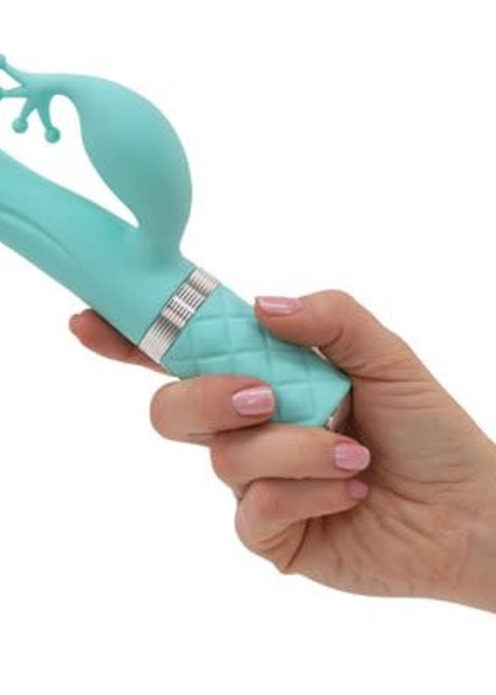 Pillow Talk Pillow Talk - Kinky Luxurious Dual Massager - Teal