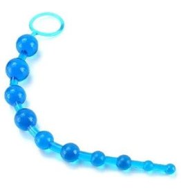 Calexotics X-10 Anal Beads in Blue