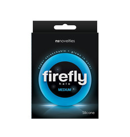 Firefly Halo- Medium Cock Ring (blue)