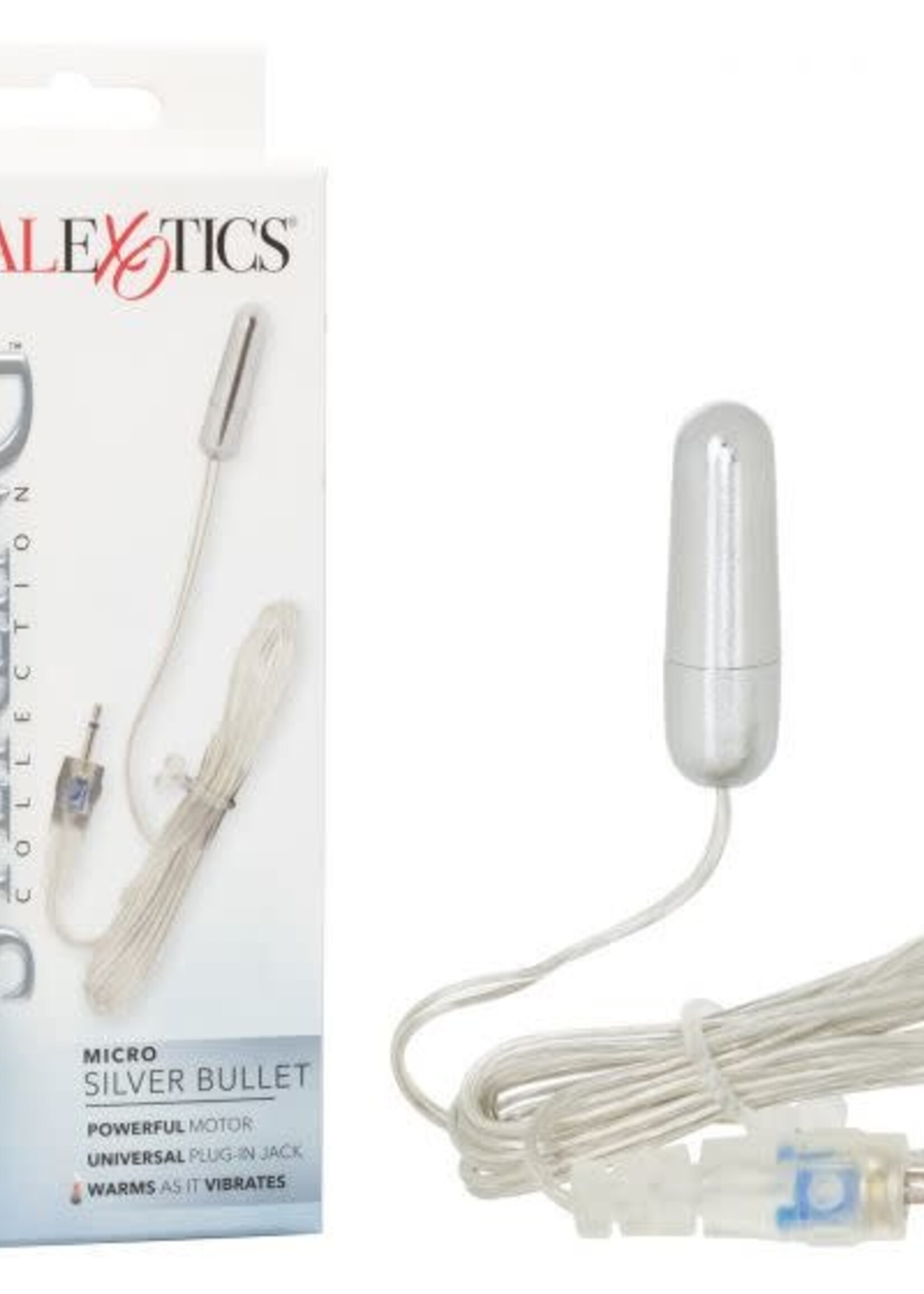 Calexotics Sterling Collection - Micro Silver Bullet