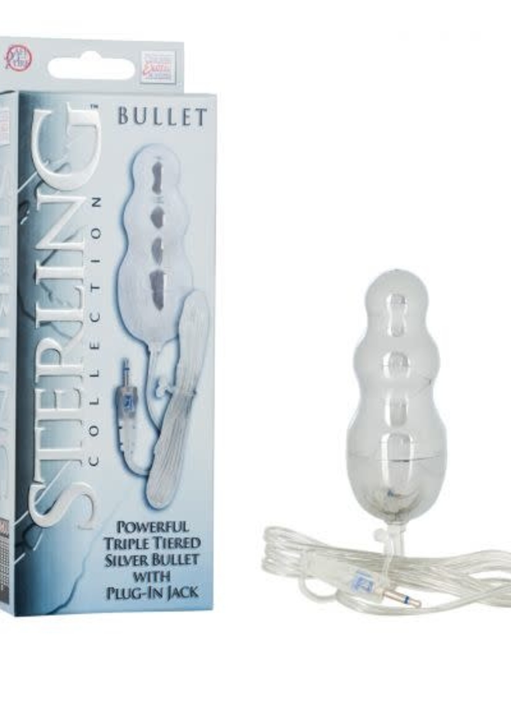 Calexotics Sterling Collection - Triple Tiered Silver Bullet