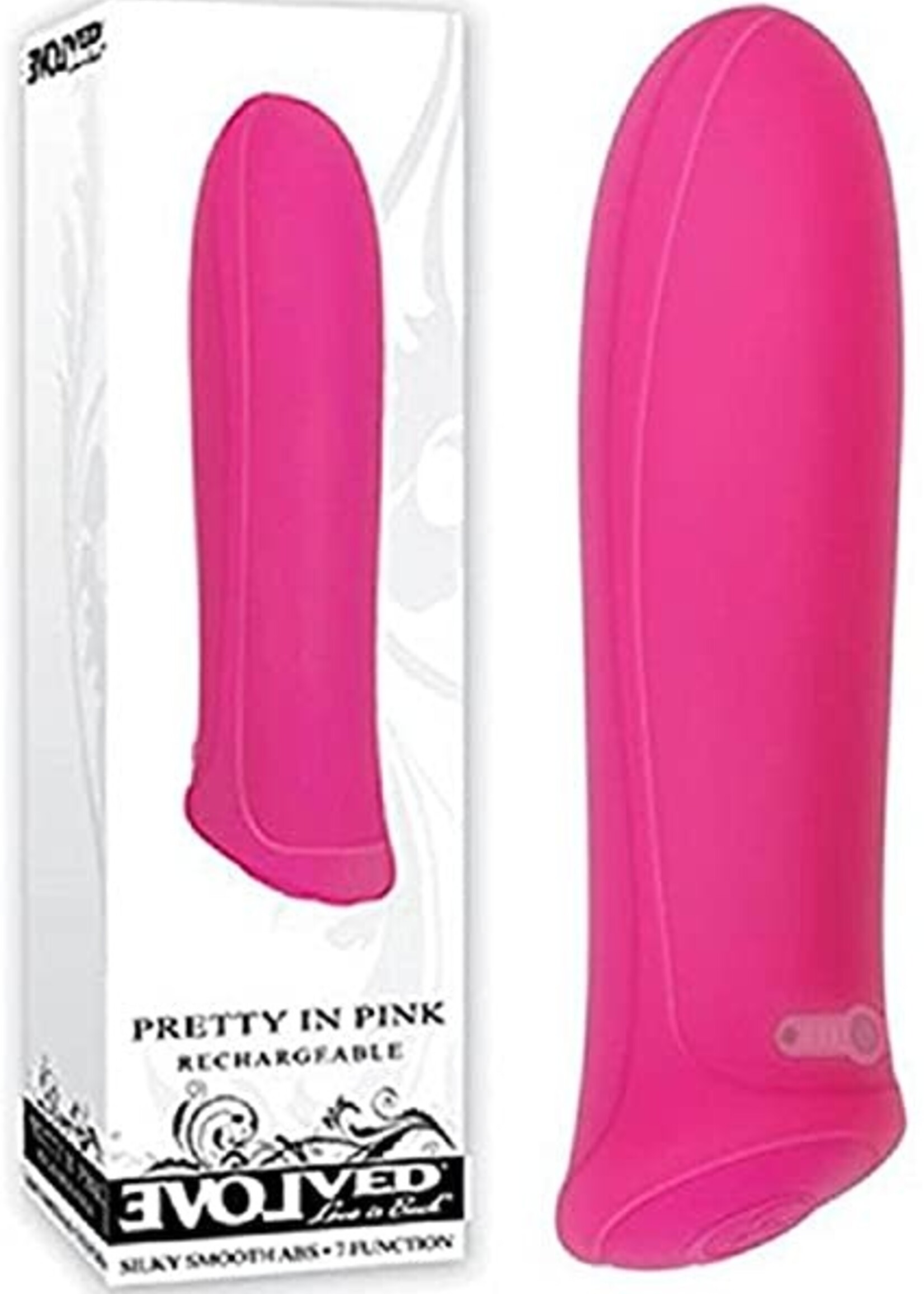 Evolved Pretty in Pink Rechargeable Bullet Vibe