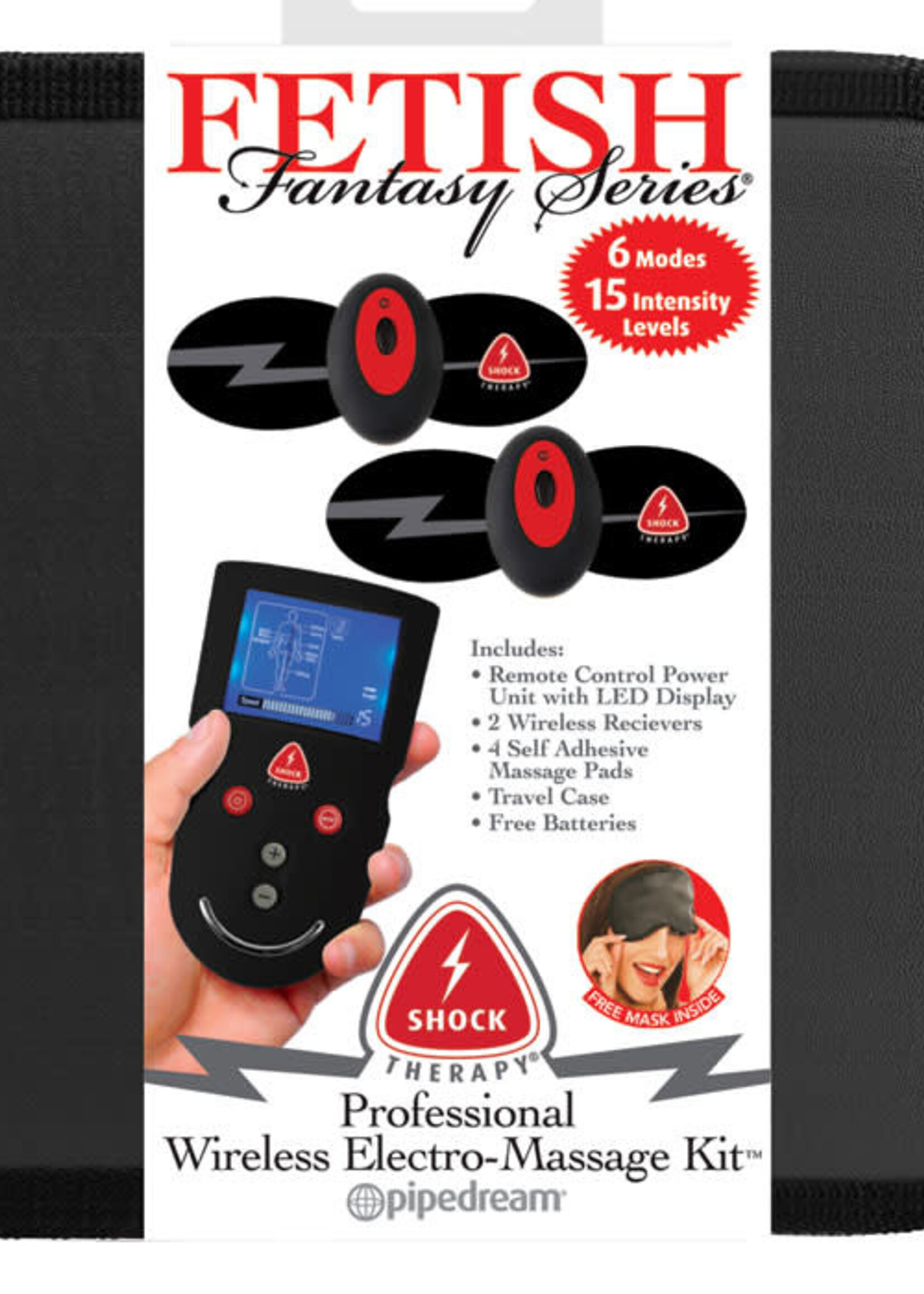 Pipedream Professional Wireless Electro-Massage Kit