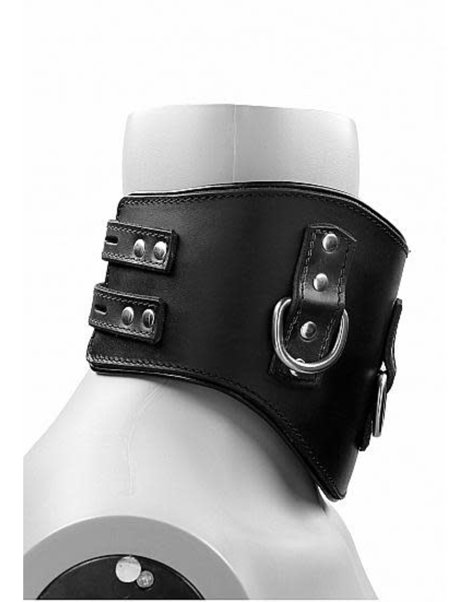 Pain - Heavy Duty Leather Padded Posture Collar - SensationO