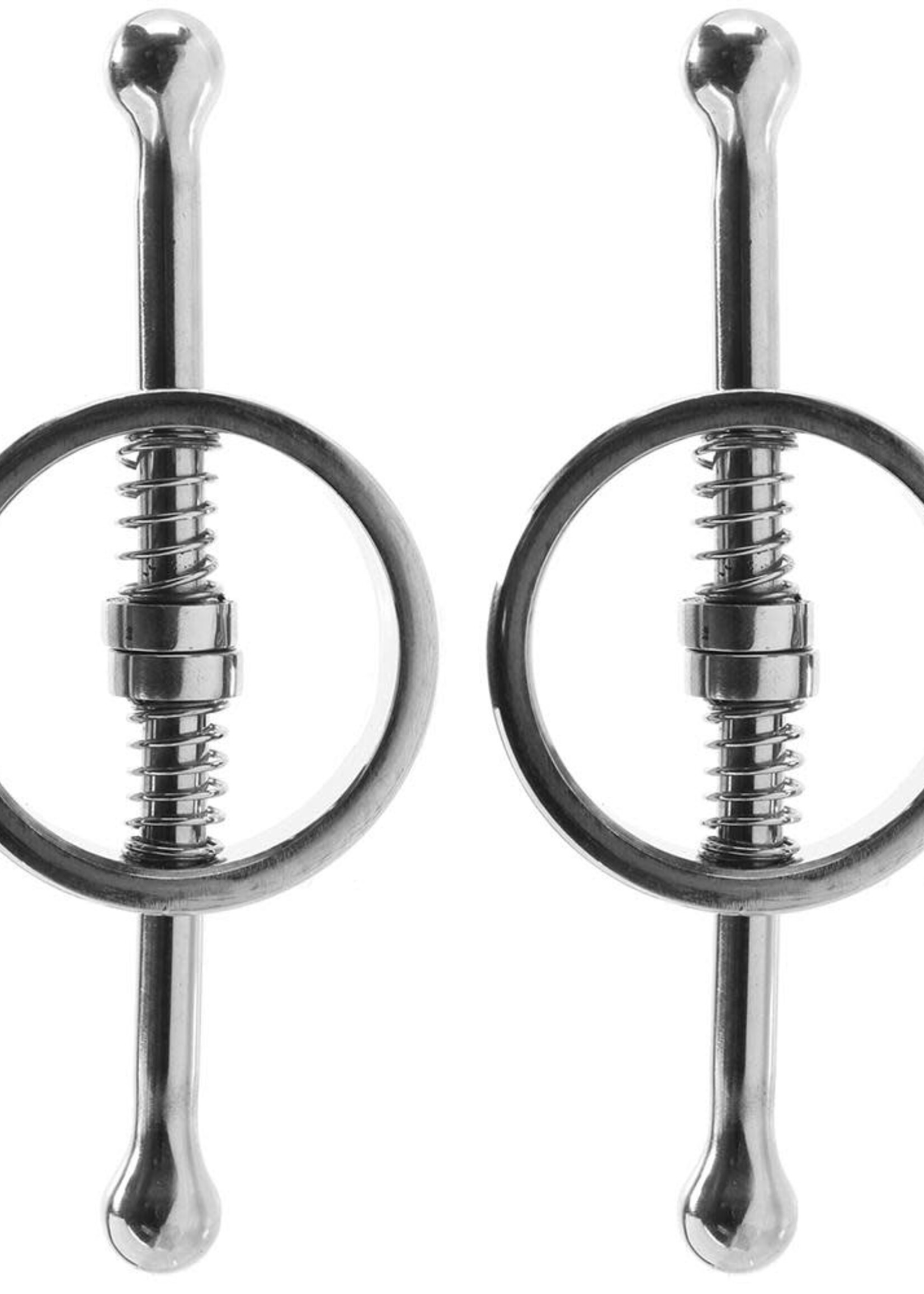 Rouge- Spring Loaded Nipple Clamps- Stainless Steel