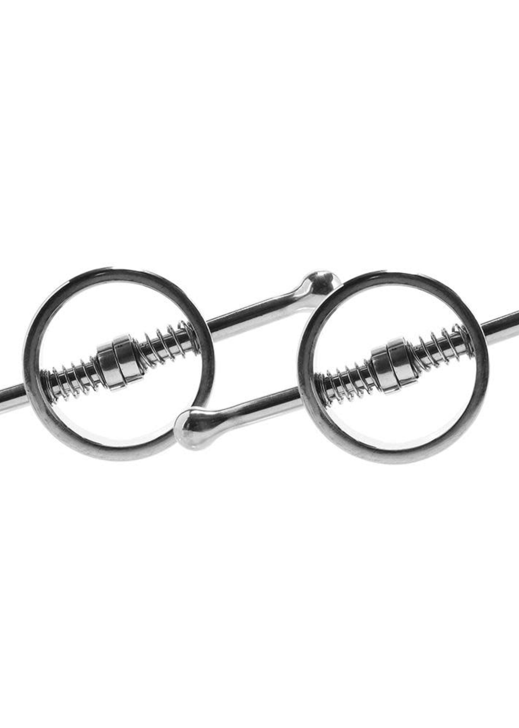 Rouge- Spring Loaded Nipple Clamps- Stainless Steel