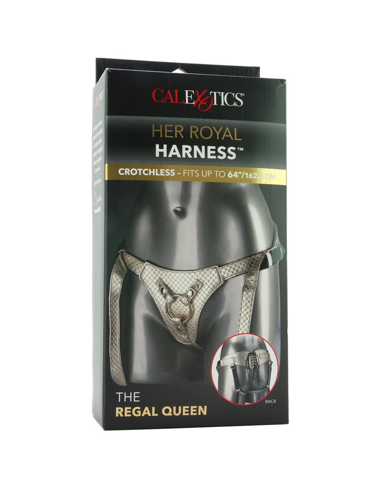 Calexotics Her Royal Harness The Regal Queen (Gold)