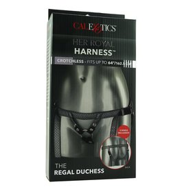 Calexotics Her Royal Harness -The Regal Duchess (Pewter)