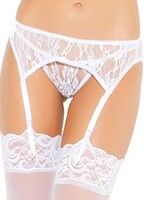 Elegant Moments Blinded By The White Garter Belt in OS