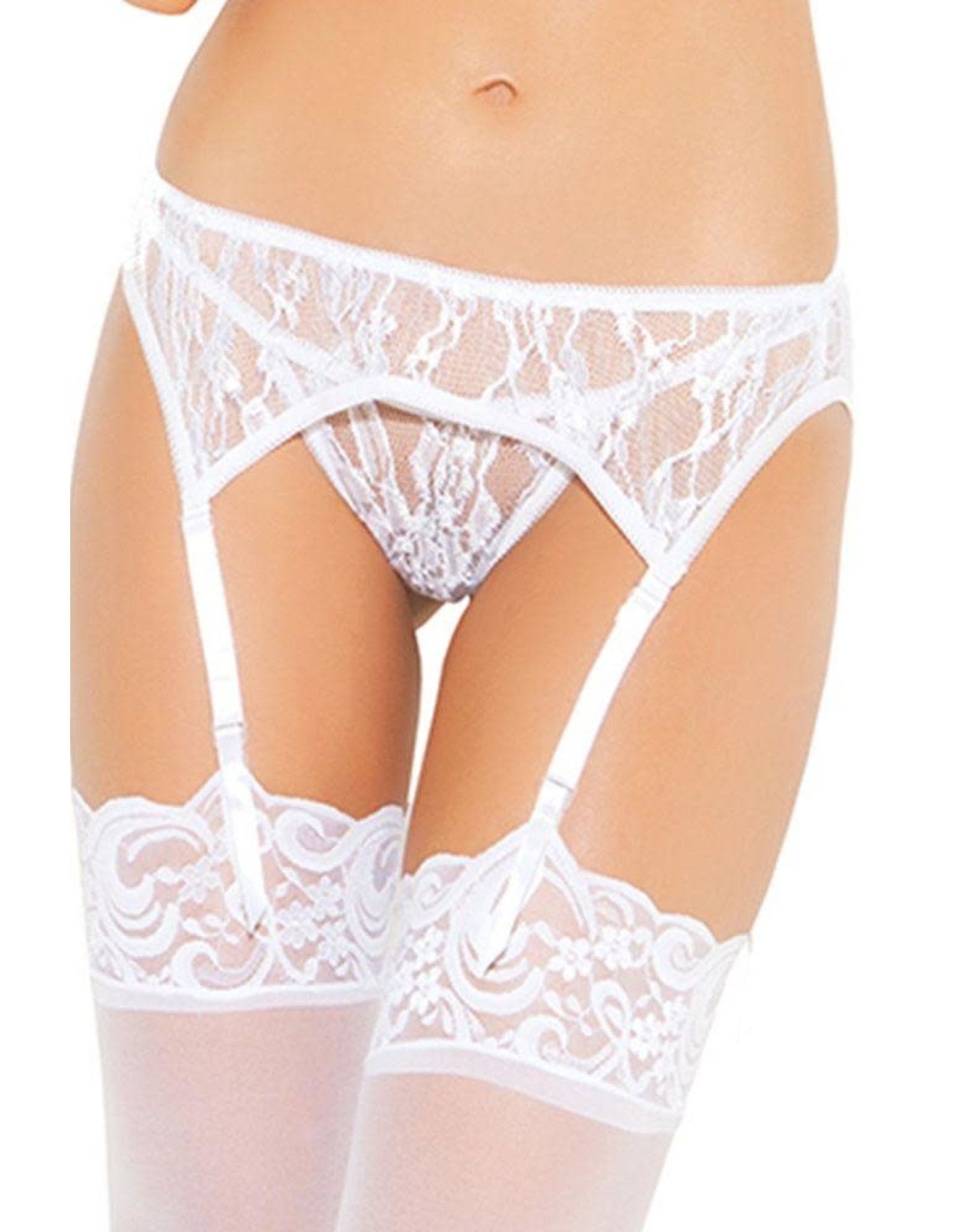 Elegant Moments Blinded By The White Garter Belt in OS